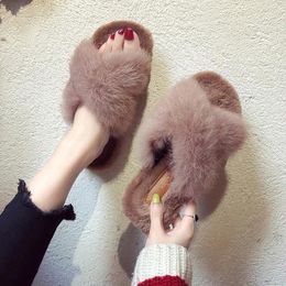 Slippers Slippers: Women's 2024 Winter Outdoor Home Shoes Autumn And Pregnant Cotton Good