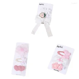 Hair Accessories Lace Embroidery Flower Clips Accessory Hairpin For Girls A2UB