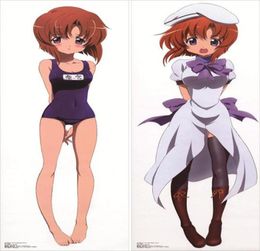 Higurashi When They Cry Sonozaki Shion soft Hugging body pillow case cover two sides printed imported 2WT2 WAY Tricot material H6706727