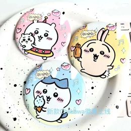 Brooches Nagano Chiikawa Japanese Cartoon Brooch Kawaii Cute Anime Pins Tinplate Chest Badge Enamel Pin Pendant Backpack Gift For Girls