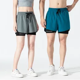 Men's Shorts Unisex Running For Can Hold Mobile Phones Sports Summer Thin Layer Breathable Quick Drying Elastic Capris