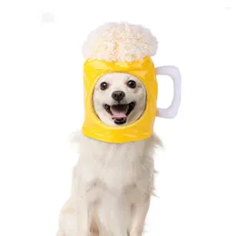 Dog Apparel Headgear Cosplay Beer Cat Pet Hat Accessories Party Po Travel Birthday Decorations Headdress