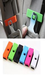 PcsSet Car Seat Belts Clips Adjustable Automobiles Safety Belt Buckle AntiScratch Auto Fixing Clip Protector Vehicle Styling A6040809