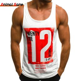 Gym Tank Top Summer Cotton Sleeveless Shirt Casual Fashion Fitness Stringer Men Bodybuilding Clothing 240429