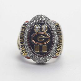 Band Rings New 2022 University of Georgia Bulldog Championship Ring Cjyf