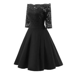 2018 Cocktail Dresses Lace Crystals High Low Robe De Vestidos De Coctel Evening Party Gowns For Graduation Novias6180949