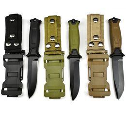 Professional Outdoor Cutting Tool Portable Survival Knife High Hardness 8Cr13mov Steel Fishing Hiking Camping Fixed Blade Knives