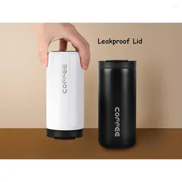 Coffee Pots 400ml Mug With Leak Proof Screw Lid Cup Keep Warm Or Cold For Tea Drinks 13.5oz Water