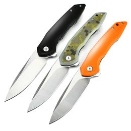 Hotslae In Daily Use Tool Portable EDC Pocket Knife Household Outdoor Customised OEM D2 Steel G10 Handle Folding Knife