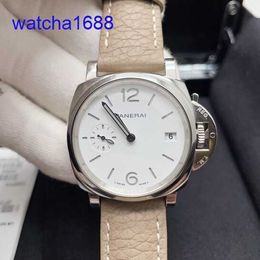 Mens Wrist Watch Panerai Luminor Due Series PAM01306 Automatic Mechanical White Dial Of Womens Watches