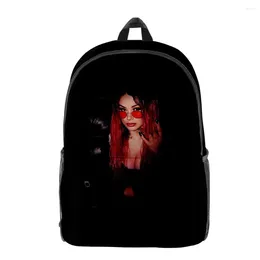 Backpack Harajuku Funny Snow Tha Product Pupil Bookbag Notebook Backpacks 3D Print Oxford Waterproof Boys/Girls Travel