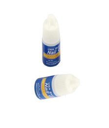 Whole 2x 3g False French Nail Art Decoration Tips Fast Drying Acrylic Glue Manicure HB884630582