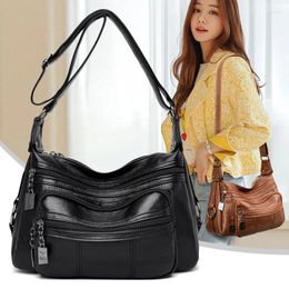 Shoulder Bags Women Leather Handbag Bag Brand Designer Luxury PU Bucket Tote Shopper Travel Crossbody