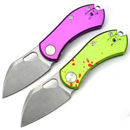 Boutique Stylish Birthday Gift N690 Steel Folding Knife Portable Sharp Short Blade Knives Fishing Camping Mini EDC Pocket Knife