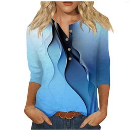 Women's Tanks Shirt Blouse Graphic Butterfly Asymmetric Print Long Sleeve Casual Daily Basic Round Neck T-Shirt Top Woman Clothing