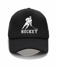 Fashion hats Skull Hockey printing baseball cap Men women Summer Caps New sun hat6053694