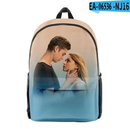 Backpack Harajuku Funny After We Collided Pupil Bookbag Notebook Backpacks 3D Print Oxford Waterproof Boys/Girls Travel