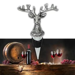 Bottle Stopper Wine Storage Twist Cap Plug Reusable Vacuum Sealed Champagne elk Gifts Bar Tools 240428