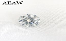 Round Brilliant Cut Moissanite 1 Carat 65mm Slight Blue Test Positive Lab Grown Diamond Loose Gems Stones Excellent Cut VVS17941405