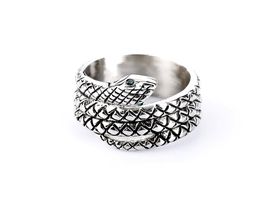 New Private Design Penis Ring Glans Ring Snake head style Metal device Male Ring3393973