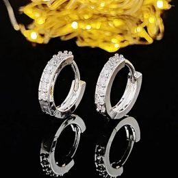 Stud Earrings Hoop For Women Fashion Trendy Hook Boucle D'oreille Femme 2024 Wedding Jewellery E408