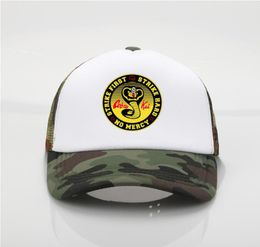Cobra Kai Karate Kid Movie Baseball Hats hombre camiseta printed hip hop hat Men and Women Fashion Summer Sun Hat5611752