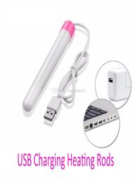 USB Heating Rod for Masturbators Pussy Inflatable doll Pocket Puss Warmer Male Masturbation Heated Bar Sex Toys for Women2677183