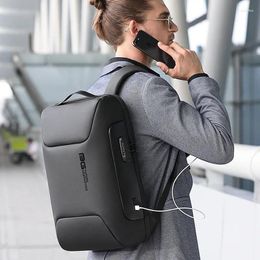 Backpack Men's Waterproof Computer Bag Business Commuting College Students USB Anti-theft
