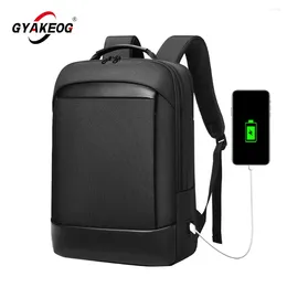 Backpack Men's Multifunction Waterproof Business USB Charging Casual Travel Bag Large Capacity 15.6 Inch Laptop Bagpack Mochila