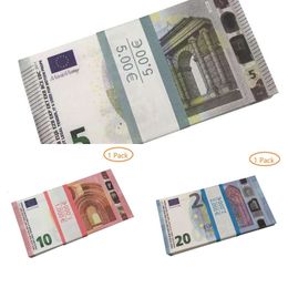 Party Games Crafts Paper Printed Money Toys Usa 1 5 10 20 50 100 Dollar Euro Movie Prop Banknote For Kids Christmas Gifts Or Video DhfwnGCF5