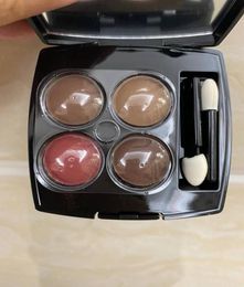 Brand C Makeup Eye shadow 4 Colors Matte Eyeshadow shadows palette with brush 2 styles4098270