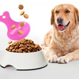 Dog Apparel Plastic Feeding Measuring Spoon Durable Random Color Food Scoop Pet Snack For Dogs And Cats