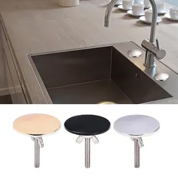 Kitchen Faucets Sink Hole Cover Tap Blanking Plug Stopper Basin Seal Bathroom Faucet Plate Metal Hardware