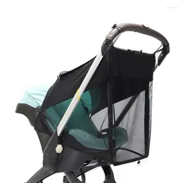 Stroller Parts Pram Sunshade Mosquito-Netting Universal Carseat Rip-stop Sunproof Parasol Pushchair Cover Accessories W3JF