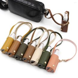 Shopping Bags Spray Bottle Keychain Holder Cosmetic Portable Case Hand-washing Refillable Protective