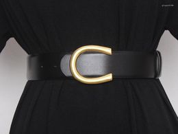 Belts Designer Wide For Women High Quality Female Waist Plus Size Dress Corset Belt Genuine Leather Waistband1719940