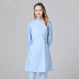 Stage Wear Costume For Women Clothing Lab Robe Female Sanitary Uniform Beautician Workwear Clinical