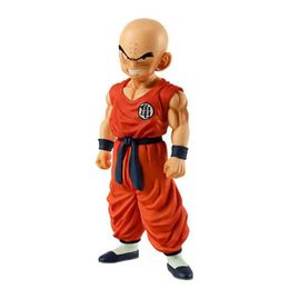 Action Toy Figures Anime Z 18cm Kuririn Figure Krillin Cartoon Action Figure PVC GK Model Gifts Collectible Figurines for Kids Ornament