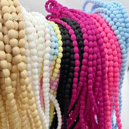 Shoe Parts Little Furball Shoelace Lantern Cord Round Grain Shoelaces Bamboo Fringe Laces Cute Plush Lace For Kids Shoes