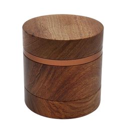 Whole class wooden herb grinder for smoking tobacco crusher 63mm 4 layers by air WY14341550643