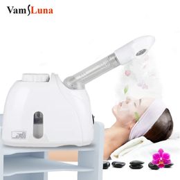 Ozon Steamer with Extendable Arm Steaming Warm Mist Humidifier For Face Spa Sinuses Moisturizing HomeuseSalon Free Ship 240423