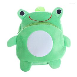 Backpack Mini Cartoon Frog School Bag Baby Mochila Children's Bags Kids Plush For Birthday Christmas Gift