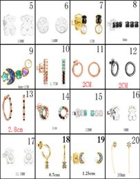 2020 100 925 Sterling Silver Bear Stud Earrings Classic Pierced Stud Earrings Jewelry Manufacturers Whole 46115039
