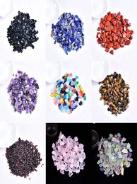 100g Natural crystal Gravel Specimen Rose Quartz Amethyst Home Decor Colourful for aquarium Healing Energy Stone Rock Mineral9780713