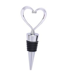 Heart Shaped Champagne Wine Bottle Stopper Valentines Wedding Gifts Set Wine Stopper Bar Accessories XB15089534