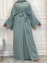 Modest Abayas For Women Muslim Sets Turkey Kaftan Islam Clothing Ramadan Ensembles Musulmans Caftan Marocain Femme Hijab Robe 240511