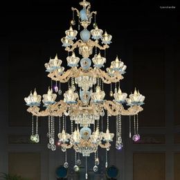 Chandeliers Living Room Lighting Modern Led Chandelier Bedroom Dining Rooms Lamps Crystals Hanging Lamp Luxury Crystal Light