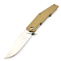 High Hardness Super Sharp EDC Pocket Knife D2 Steel G10 Handle Fishing Camping Hiking Hunting Knife Outdoor Folding Knife