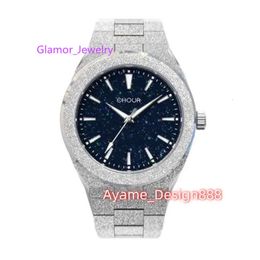 Hip Hop Diamond Iced Out for Men Women Real Sier Moissanite Fashion Sier Watches for Men Watch