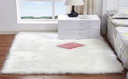 Soft Artificial Sheepskin Rug Chair Cover Artificial Wool Warm Hairy Carpet Seat Fur Fluffy Area Rugs Home Decor 60120cm5780141